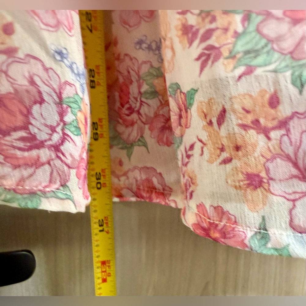 Simply Southern | Pink Floral Mini Dress | Size L - Picture 9 of 10
